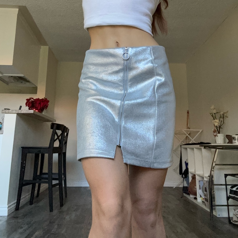 Zipper Skirt Forever 21